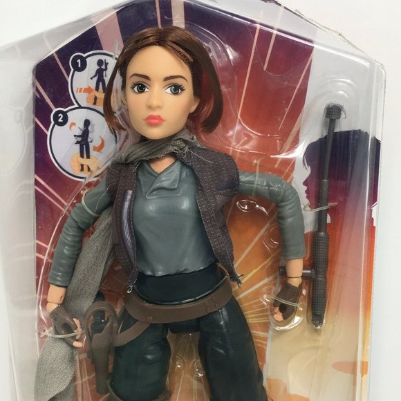 Star Wars Forces Of Destiny Jyn Erso 11" Doll Action Figure Baton Hasbro Disney - Picture 3 of 12